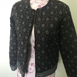 Quilted Bomber Jacket